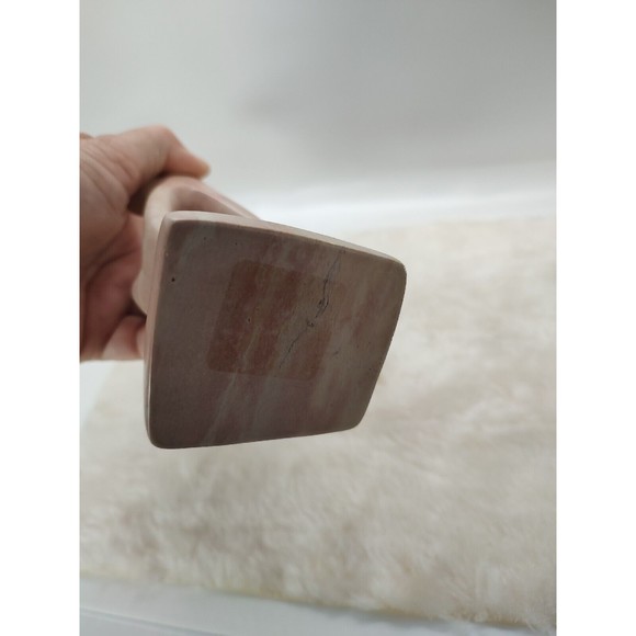 8" Carved Stone 2 Dancing Figures Kenya Ten Thousand Villages Sculpture - Picture 10 of 12